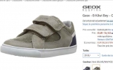 Chaussures Geox KIWI pour petits garçons entre 16 et 18 euros