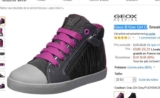 Chaussures cuir geox kiwi c pour petites filles, pas chère entre 23 – 26€