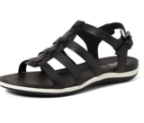 Sandales Geox D Vega en cuir  pour femmes en promo à 28.75€