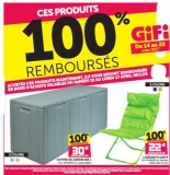 Gifi : 2 produits 100% remboursés du 14 au 22 mars