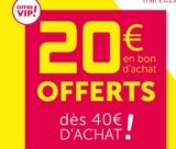 Bon plan GIFI : 20€ offerts pour 40 d&rsquo;achats (24 au 26 mai)
