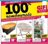Gifi  : des produits 100% remboursés du 13 au 21 mars