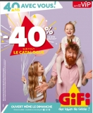 Bon plan GIFI : 40% en bons d&rsquo;achats sur une sélection d&rsquo;articles jusqu&rsquo;au 4 octobre