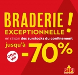 Braderie GIFI : jusqu’à 70% de réduction