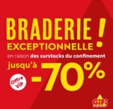 Braderie GIFI : jusqu&rsquo;à 70% de réduction