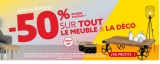 Gifi : 50% en bons d&rsquo;achats sur tous les meubles et décoration