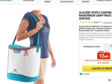 Pas chère : 12.5€ la glacière Quechua CAMP FRESH 26 LITRES