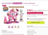 Jouet pas cher : Glitzi globe roues féérique à 4.25 euros  ( 2.99 de frais de port) .. toujours dispo