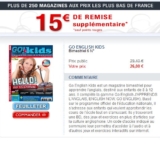 Bon plan magazine pour apprendre l&rsquo;anglais pour les 8-12 ans : 11 euros l&rsquo;abonnement