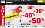 Go sport : soldes deuxième démarque