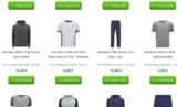 Vétements , chaussures de la marque Gola pas chers ( 10€ le sweat , 6.55€ le pantalon de jogging ..)