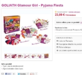 Boite Glamour girl pyjama party et Fashion Winter à 14 euros au lieu de 24