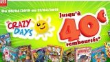 Offre Goliath Crazy Day printemps 2019 – Goliath rembourse les achats Fnac