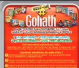 Super offre jeux de societés : 30 euros de remboursés pour l&rsquo;achat de deux jeux goliath