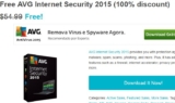 Gratuit : antivirus avg internet security pour 1 an