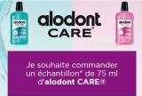 Gratuit : echantillons 75ml Bain de bouche Alodon