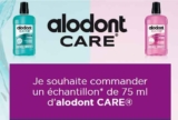 Gratuit : echantillons 75ml Bain de bouche Alodon