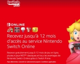 Gratuit:  1 an d’abonnement  Nintendo Switch Online pour les abonnés Amazon Prime
