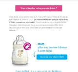 Gratuit : un biberon pour les futures mamans qui attendent un bébé