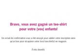 Gratuit : un tee shirt enfant « on est foot d&rsquo;afflelou »
