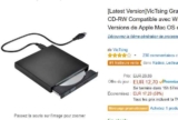 Informatique : lecteur externe dvd graveur cd pas cher à  11.96 euros port inclus