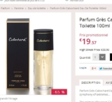 Eau de toilette cabochard de gres 100ml à moins de 20 euros ( 70 euros normalement)