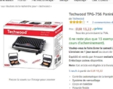 Cuisine: 13.22€ le grill viandes et panini techwood