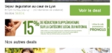 Groupon ! 15 pourcent de réduction en plus