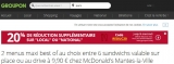 Groupon : code de 20 pourcent de réduction jusqu&rsquo;au 19 aout