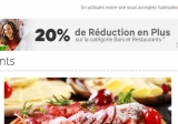 Groupon : 20% de réduction sur les offres restaurants le 12 juillet