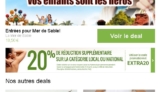 Groupon : code de réduction de 15 ou 20 pourcent .. dernier jour 3 avril