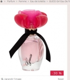 Eau de toilette Guess Girl 30ml à moins de 21 euros port inclus