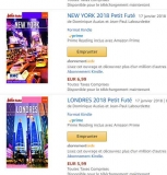Amazon Prime : guides touristiques gratuits ( Portugal , New York , Londres …)