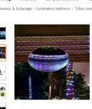 Bonne affaire : Guirlandes lumineuses  solaire de 12 m à 8.5€ ou 9€  (exclu)