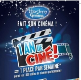 Jeux Hasbro : 1 an de cinéma offert pour deux jeux achetés