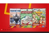 Bon plan : 3 jeux de voyage pour le prix de 2 (Monopoly , Cluedo …)