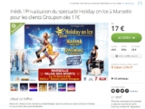 Marseille : réduction de 40 à 60 pourcent pour holiday on ice 2015