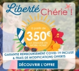 Vente flash Camping HomAir en Juillet à partir de 314€ la semaine
