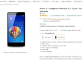 Smartphone 5 pouces, quad core , 2go de mémoire vive à 129 euros