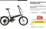 Vélo électrique pliant  BTWIN HOPTOWN 500 à 600€ ( 25% de réduction )