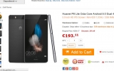 Bon plan smartphone : huawei p8 lite à 193 euros
