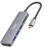 Pas cher à moins de 10€ le HUB 6 en 1 Selore (pour ordinateur , mac pro , tablette …)