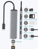 Hub 7 en 1 type c  Cappuon pas cher à 12€ !