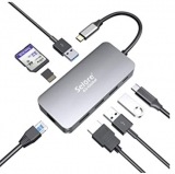 Hub Type C 8-1 Selore à 25.98€ ( hdmi , usb , ethernet …)