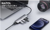 Promo Hub type-c 5 en 1 Natol à 9.99€
