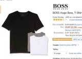 Bon plan mode : 25€ le lot de 3 tee shirts HUGO BOSS