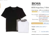 Bon plan mode : 25€ le lot de 3 tee shirts HUGO BOSS
