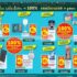 21.2€ le lot de deux lampes solaires d&rsquo;exterieur
