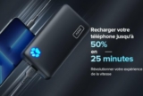 En promo à 16.49 la batterie autonome INIU 20000mAh charge rapide quick charge