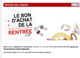 Fourniture scolaire intermarché : 10 euros offerts pour 20 euros d&rsquo;achats le 2 septembre … des produits gratuits